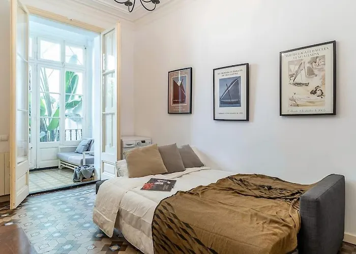 아파트 Canela Homes Patio 바르셀로나